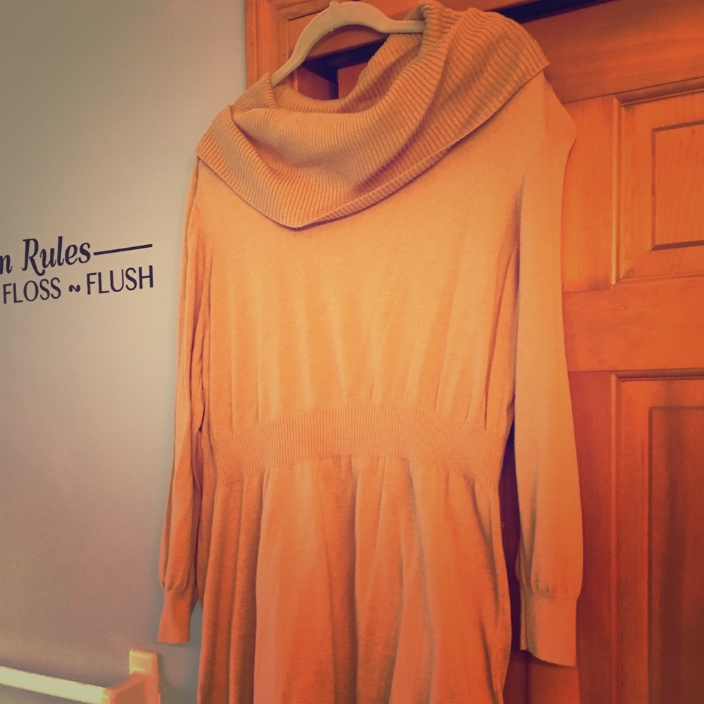 Turtleneck dress